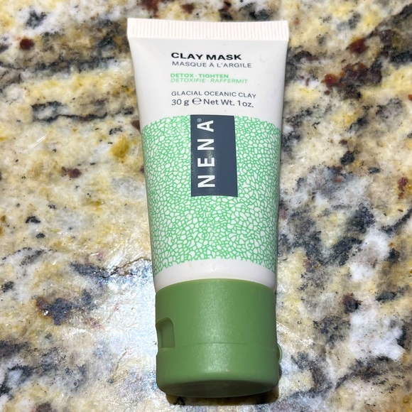 5/$25 New Nena Glacial Oceanic Clay Mask Deluxe Travel Size Detox Tighten Skin - Picture 2 of 4